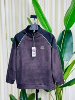 Sweat leather Shirt.